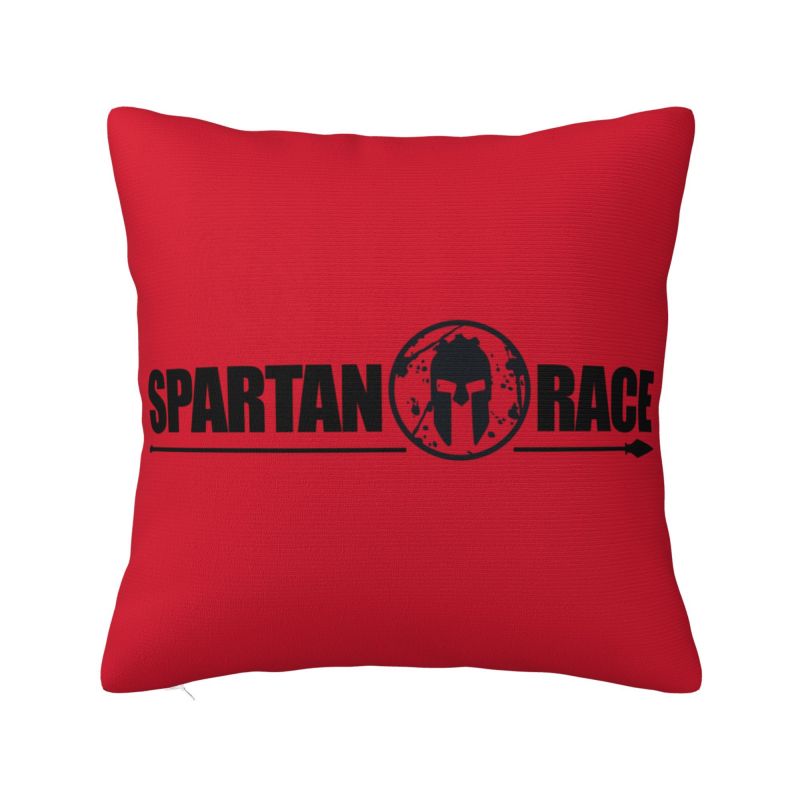 Luxury Sparta Spirit Spartan Skull Sofa Cushion Cover Velvet Throw Pillow Case for Living Room