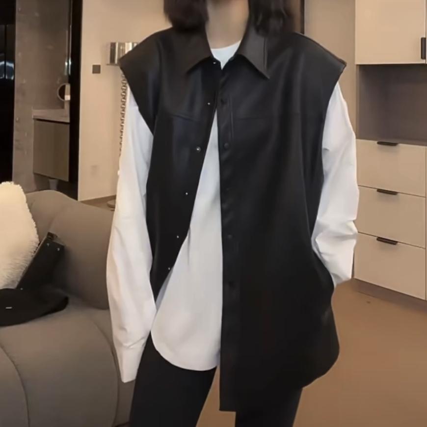 European Fashionable Vest for Women with Design Perfect for Spring and Autumn