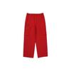 Fila Knitted Sweatpants Unisex Red Moderate Wide Leg Pants FS2WPF2132X-HRD