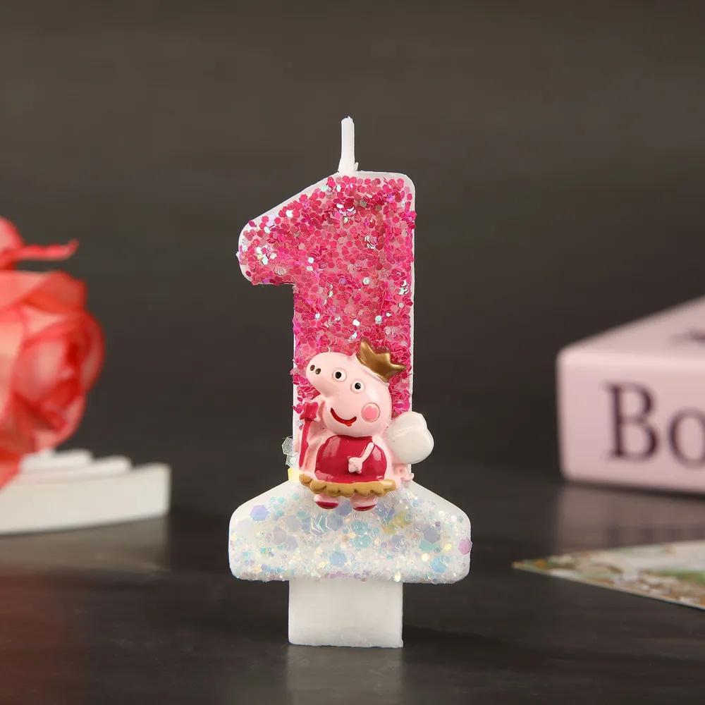 

Creative Cartoon Number Birthday Cake Candles Set for Children Party Decorations Fun and Safe Cake Toppers for Special Occasions One Size