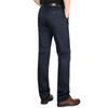 Men's Black Elastic Straight-Leg Summer Business Casual Pants