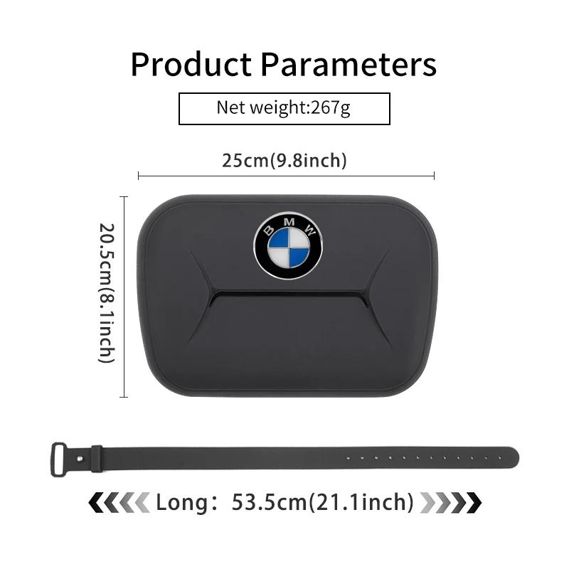 For BMW Hot 2025 For BMW 1/2PCS Silicone Tissue Boxes Car Interior Storage Boxs Accessories E91 E92 E93 E60 F10 F30 E39 E36 E87