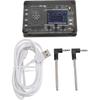 Mini Theremin typu C Více možností Nastavitelné hlasy pro hudební nadšence, Snadno použitelný Theremin Hudební modul Vyrobený z materiálu ABS Akryl