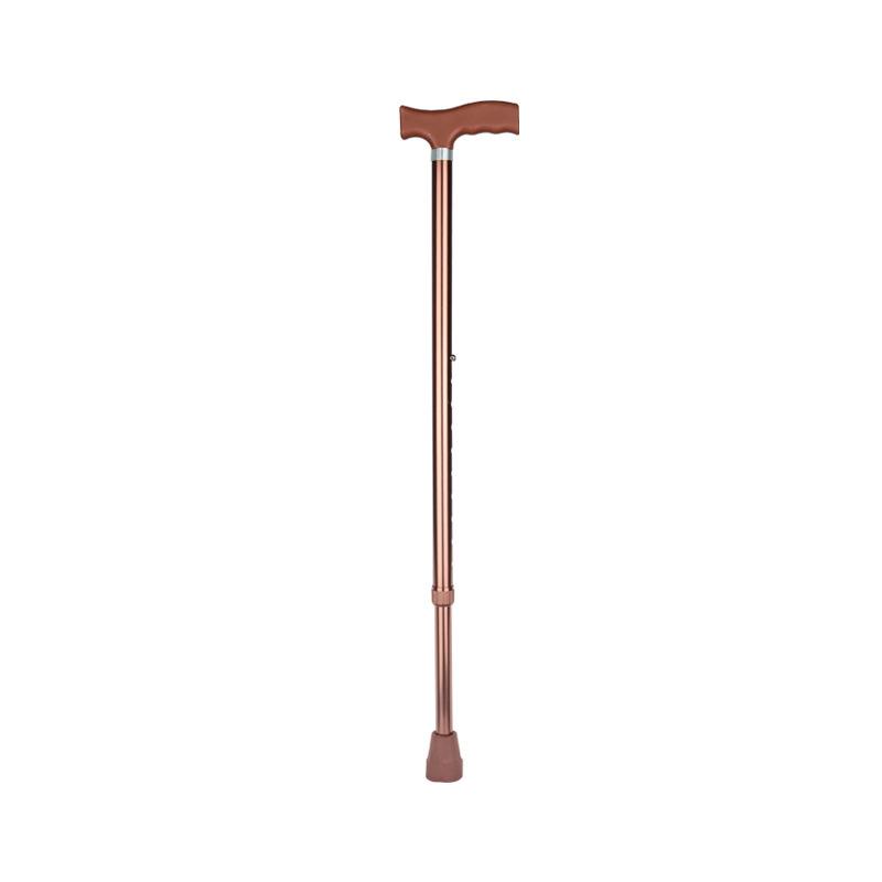Adjustable Anti-Slip Four-Legged Walking Cane for Seniors - Lightweight Aluminum Alloy and Stainless Steel