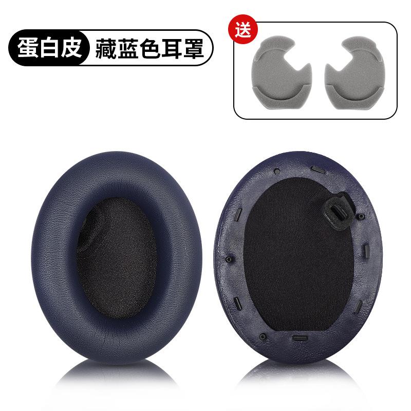 Replacement Ear Pads for Sony WH-1000XM4 Headphones Mesh Memory Foam Ear Cushions High Quality Earpads Headset Leather Case