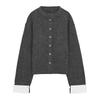 Zaprha 2025 Fall New Arrival Fashion Western Style Long Sleeve Patchwork Casual Knitting Outwear Female Cardigan 1957101
