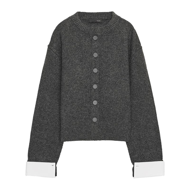 Zaprha 2025 Fall New Arrival Fashion Western Style Long Sleeve Patchwork Casual Knitting Outwear Female Cardigan 1957101