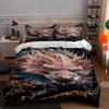 Vibrant Dragon Illustration. Bedding Duvet Cover Sets Duvet Covers Pillowcases Gifts (1 * Duvet Cover 2 * Pillowcases, Without Duvet Insert)