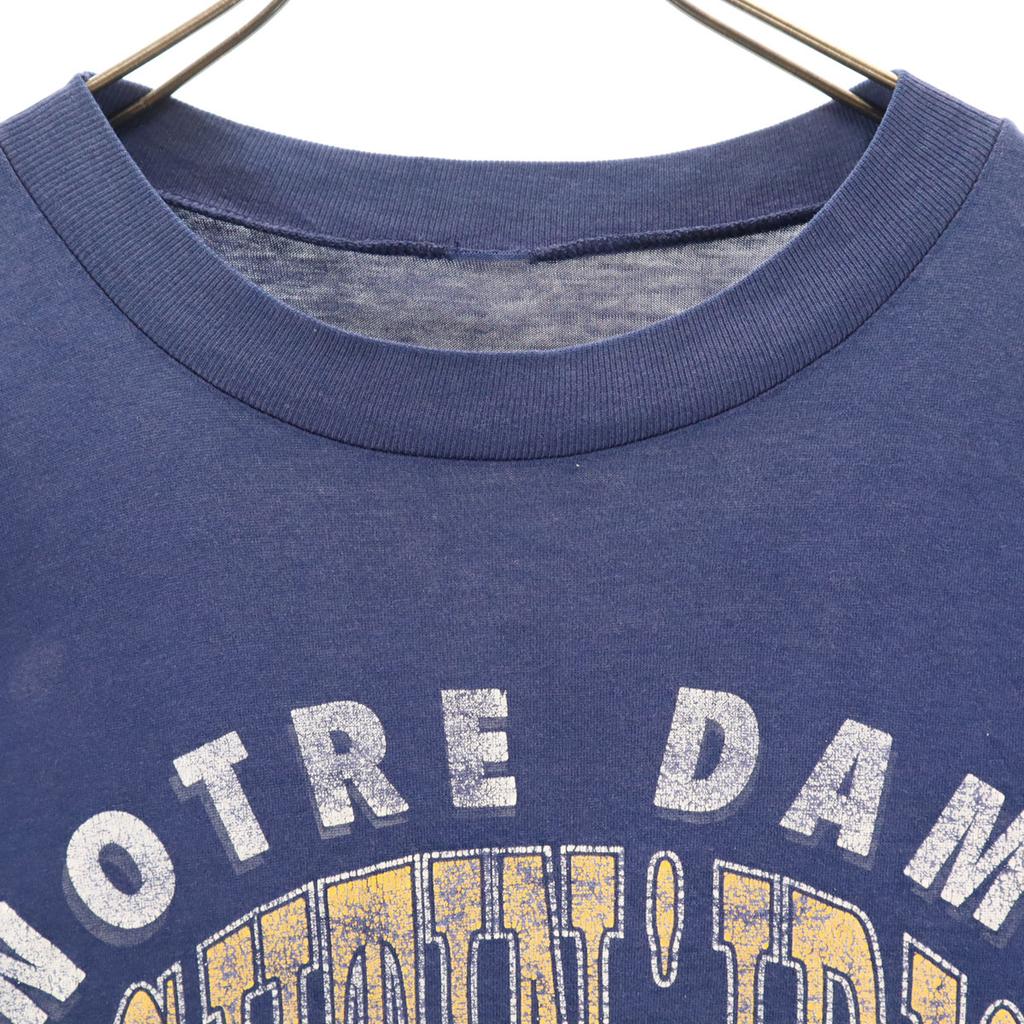 Vintage 80s University of Notre Dame Short Sleeve Single Stitch College T-shirt Men's Used