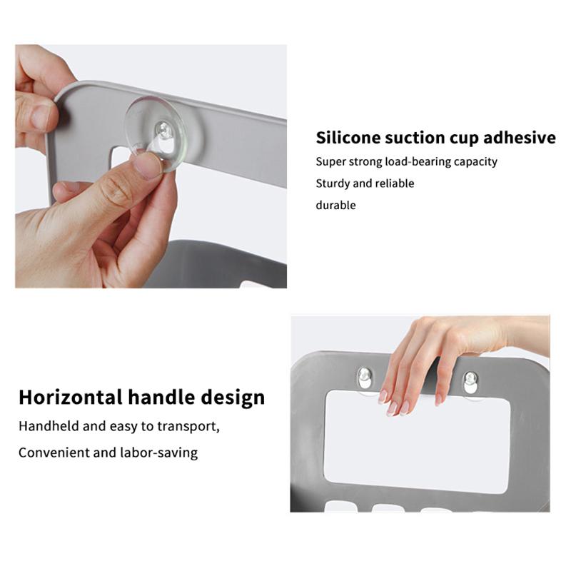 Závěsný koš na špinavé prádlo Úložné koše Držák Organizér Nádoba Víko Nástěnný Otvory pro odvod vody Dětský pokoj Obývací pokoj