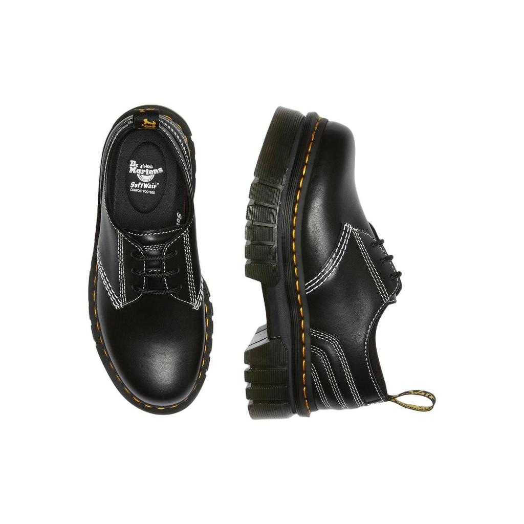 Dr. Martens Quilted Wheel 3 Eyelet Low Top Casual Shoes Unisex Casual Shoes Black 27812001