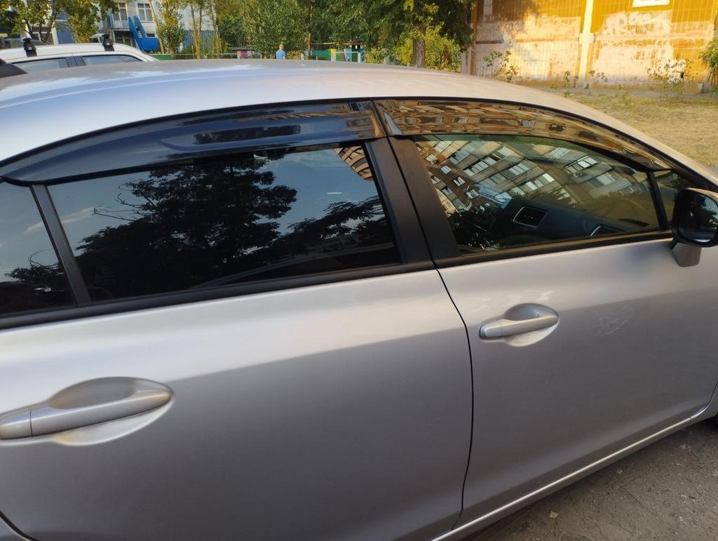 

Вітровики (4 шт, Sunplex Sport) для Honda Civic Sedan IX 2011-2016 рр.