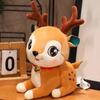 New Arrival Christmas Doll Cute Christmas Deer Toy Elk Openable Christmas Tree Santa Claus Plush Toy for Kids Girls Home Decor