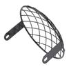 8" Headlight Grille, Motorcycle Headlight Mesh Grille Cover Side Mount Universal Lamp Protector