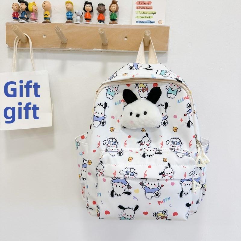 Melody Kuromi Pochacco Hello Kitty Kids Backpack With Breathable Nylon For Kindergarten And School Travel