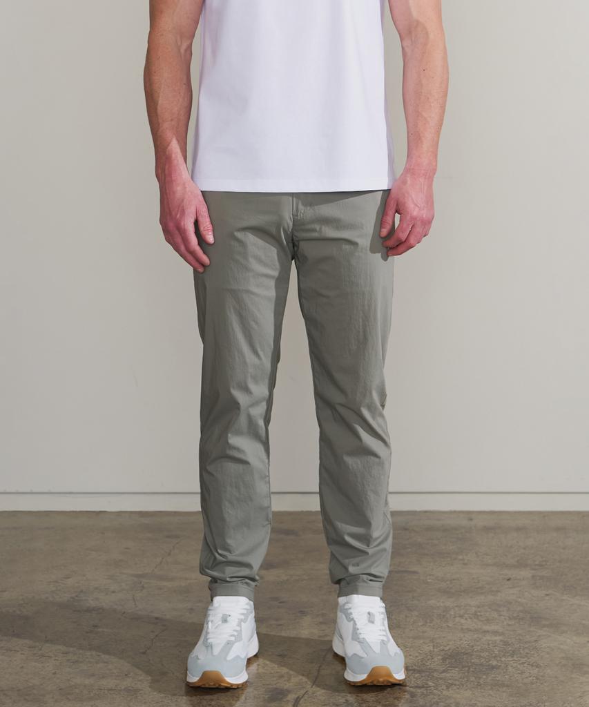 PANICALE Khaki Beige Drawstring Nylon Pants