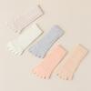 5 Finger Boat Sox Women Toe Socks Fashion Breathable Summer Ladies Girl Ultrathin Invisible Cotton Five-Finger Sock
