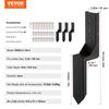 VEVOR Fence Post Anchor Repair Kit, 4 Pack Inner Diameter 3.5 x3.5 Inches Heavy Duty Steel Fence Post Support Stakes