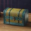 Antique Finish Wooden Storage Box Antique Home Decoration Box Jewelry Keepsakes Box  Wedding Gift