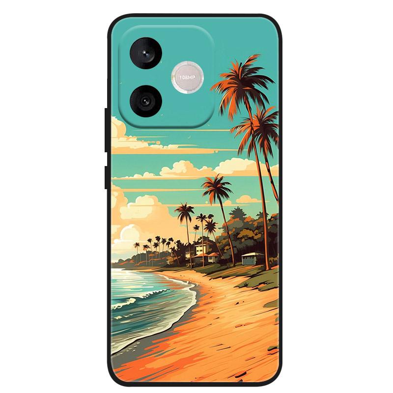 For Honor 600 Lite Case Luxury Painting Soft Silicone Back Cover LNA-NX1 Phone Casing For Honor 500 Smart TPU Shockproof Bumper