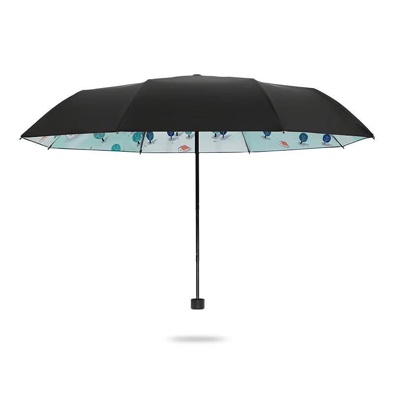 Tiangtang UV-Schutz 3-fach faltbarer Regenschirm