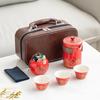 Portable Ceramic Travel Tea Set