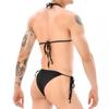 Men Lingerie Erotic Sissy Sexy Bra Man Thong Panties Set Underwear Crossdresser Bikini Spaghetti Strap Two Pieces Costume