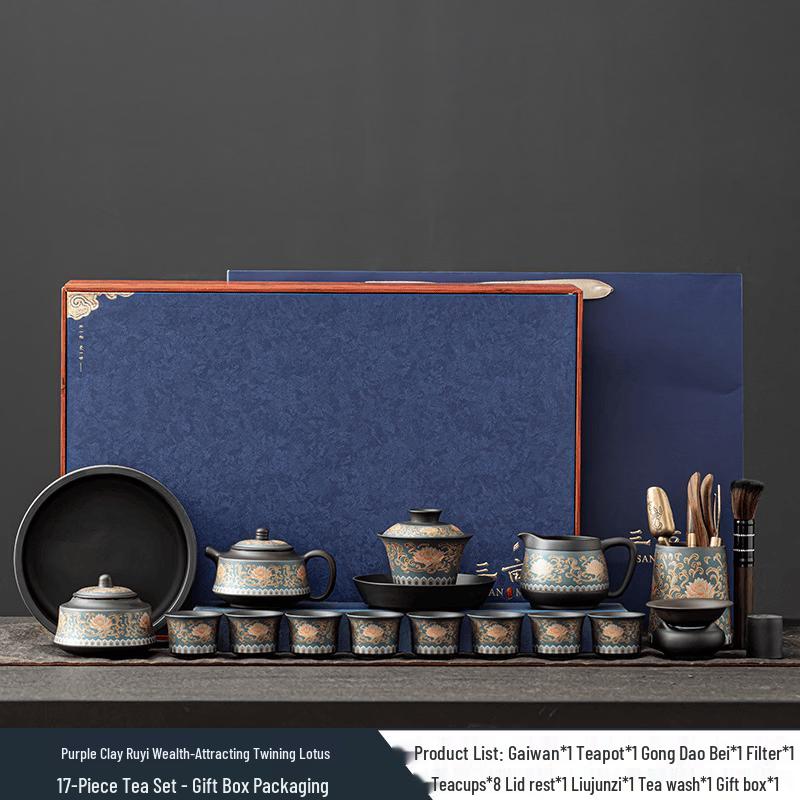 Traditional Ceramic Kung Fu Tea Set