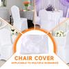 10 Pack Spandex Chair Covers - Stretch Polyester Chair Covers For Weddings, Banquets, Parties And Dining Chairs - Graphic Design, Universal
