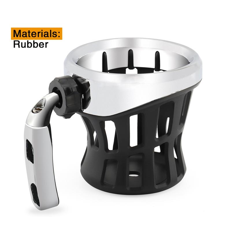 ABS& Aluminum Motorcycle Drinking Holder Cup For Honda GL1800 Goldwing 1800 2018 Passenger Bottle Cup Mounting Bracket