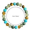 Patchwork Bracelet for Women Bohemian Wrist Chain Stone Beaded Bracelet  Ladies Jewelry