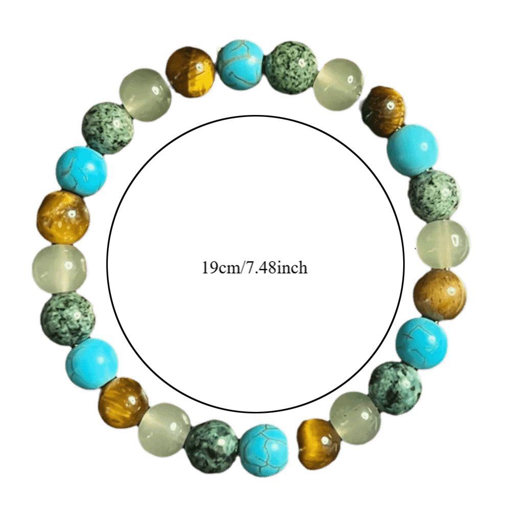 Patchwork Bracelet for Women Bohemian Wrist Chain Stone Beaded Bracelet Ladies Jewelry