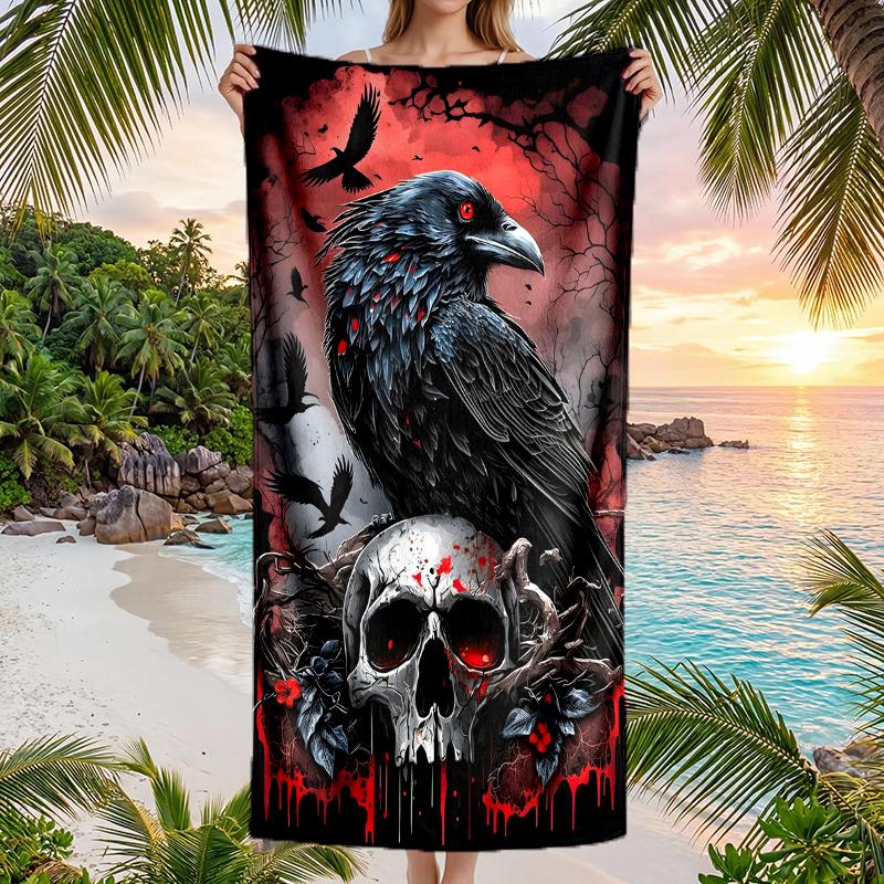 Vintage Artwork Fashion Beach Towel: Ideal for Summer Adventures Soft, absorbent and quick drying suitable for swimming and bathing