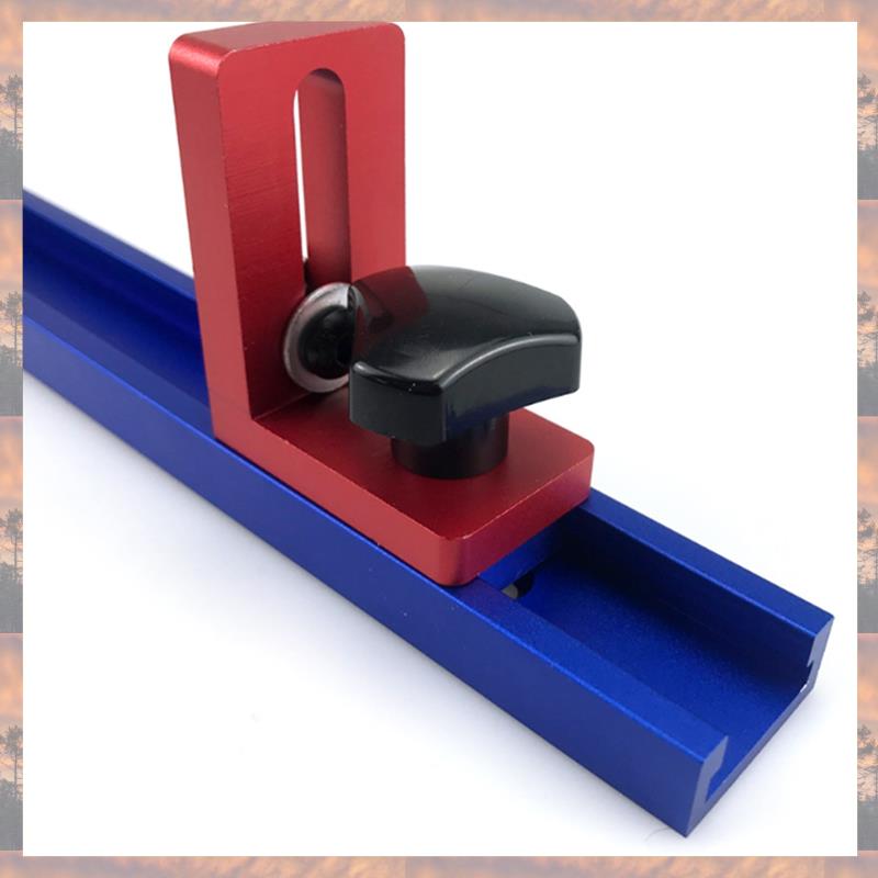 2025 Trend 2Pcs 30 Type T-Track T-Slot Miter Track Jig Fixture Slot Connector Woodworking Chute Rail Carpentry Tools, Durable 40