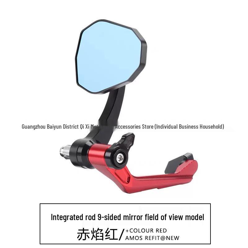 Compatible Handguard Rearview Mirror for Chunfeng NK650/800, NK250/450 – Racing Handguard with Reflective Mirror & Backup Camera.