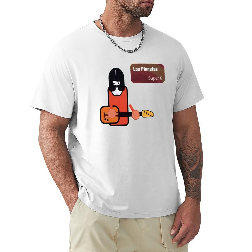 Los Planetas Super 8 May T-Shirt aesthetic clothes graphic t shirt mens big and tall t shirts