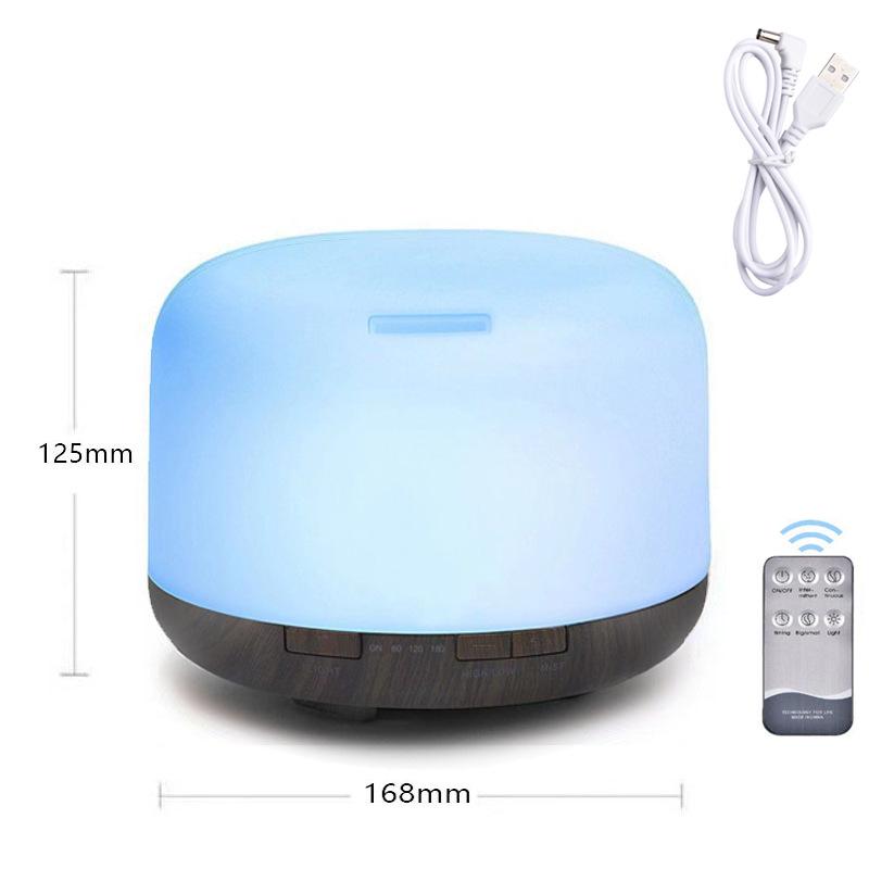 "MUJI Ultrasonic Humidifier: 500ml Aromatherapy, USB-Powered, High Fog Capacity Home Appliance"