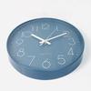 10-Inch 3D Digital Quartz Wall Clock - Silent Sweep, Plastic, 25cm Wall-Mounted