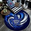 Toronto Maple Leafs2,Round Area Rug,Carpet Rug for Living Room Bedroom Sofa Playroom Decor,Non-slip Floor Mat