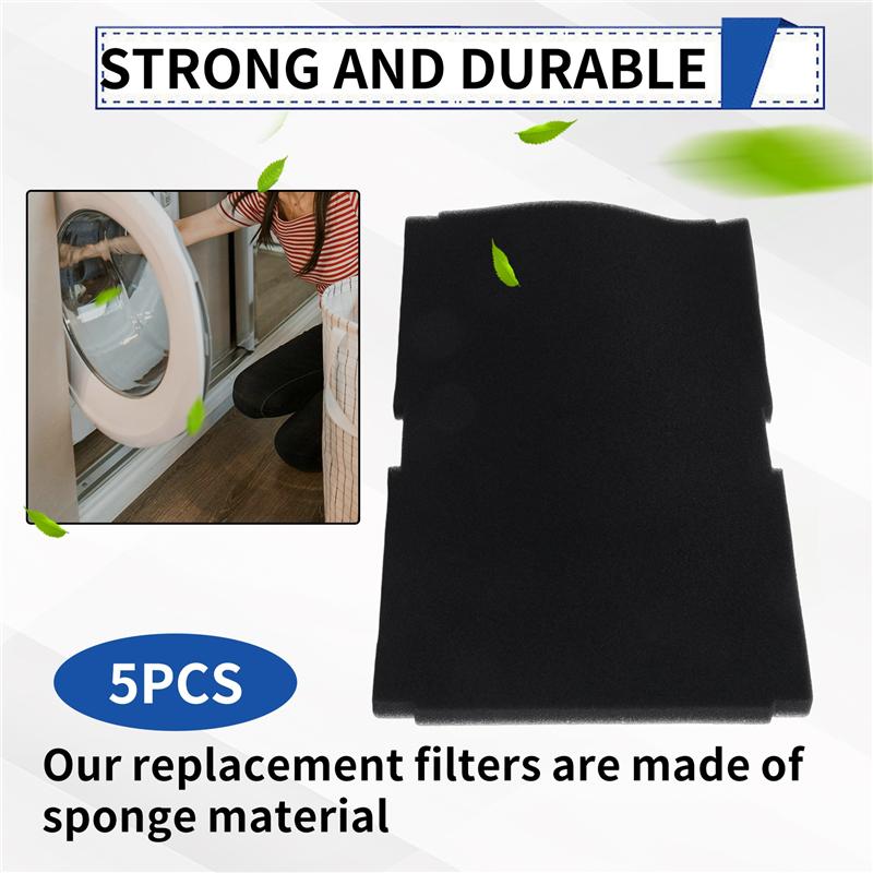 AD23-5 PCS Dryer Filters Replacement Parts Sponge For Beko/Grundig/Elektra Bregenz/Blomberg Part 2964840100 Tumble Dryer Spare P
