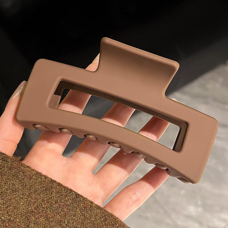 Soft Silicone Claw Clip - Large 2025 Hair Bun Shark Clip for Women