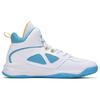 ANTA Bastard Vintage Basketball Shoes Men's High top Anta White/Chlorine Blue/Light Yellow 112141649S-4
