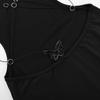 Vestito sexy con fiocco senza schienale, temperamento estivo da donna, abito speziato