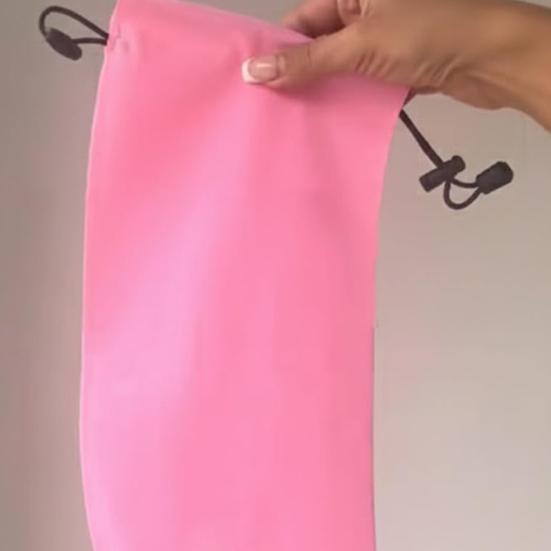 Waterproof Hair Sleeve Styled Hair Protection Quick Root Washing Shower Cap PVC Pool Travel Friendly Ponytail Long Hair Cover