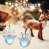 Deer Antler Earrings, A Must-Have Earrings For Christmas And Festivals, Women, Fashionable, Exquisite And Cute Style