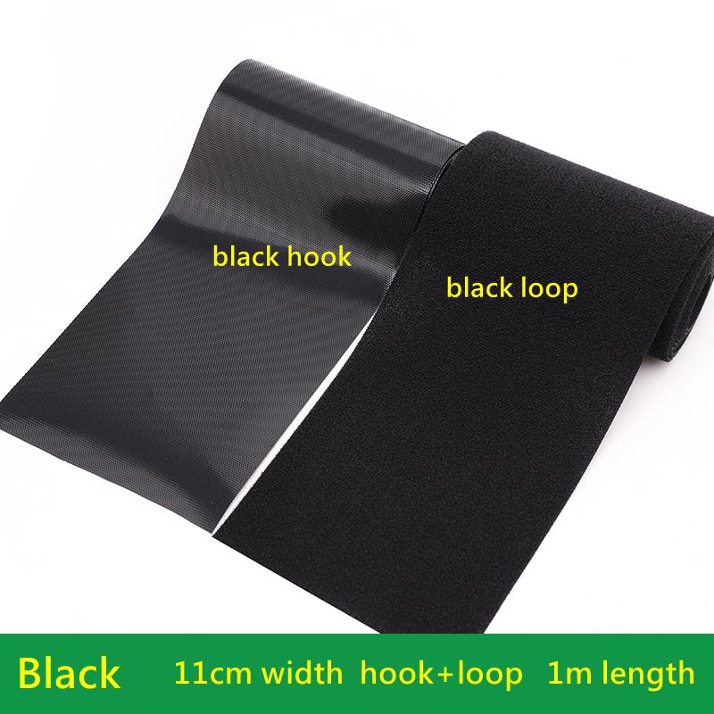 5/11cm Transparent Hook Loop Fastener Tape, DIY Clothing Sewing Thin Magic Stickers Strap