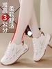 Fashion Women's Shoes 2025 Autumn New Ins Korean Version Thick Soled Dad Shoes Breathable Student Sports Shoes Casual Board Shoes