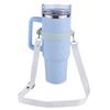 1PC Water Bottle Handle with Adjustable Shoulder Strap Water Bottle Holder Silicone Water Bottle Carrier for 30oz/40oz Cup