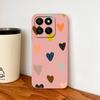 For Honor X7D X9D Case Colorful Hearts Soft Liquid Silicone Full Protection Phone Back Cover For Honorx7d Honorx9d Fashion Funda