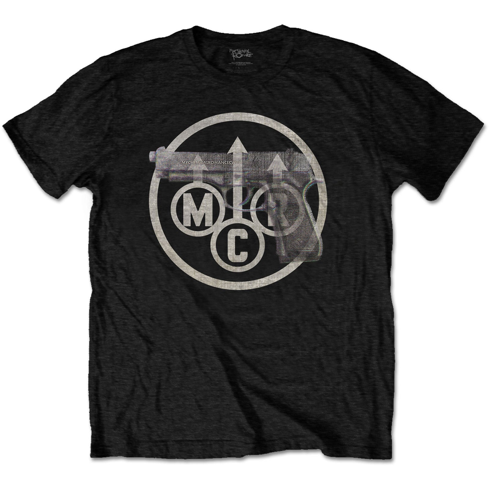My Chemical RoUnisexce TShirt Gunner OFFICIAL NEW XL